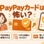 PayPayカードは怖い？不正利用は補填される・リボは自動にならない・怖いなら残高カード