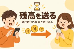 PayPay残高を送る方法の記事のアイキャッチ画像