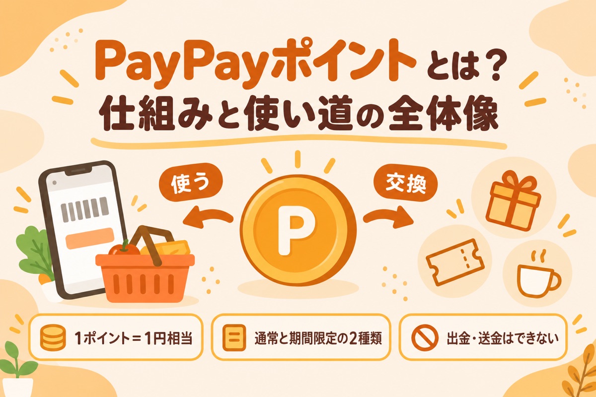 PayPayポイントとは?仕組みと使い道の全体像