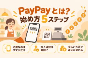 PayPayとは？始め方5ステップ
