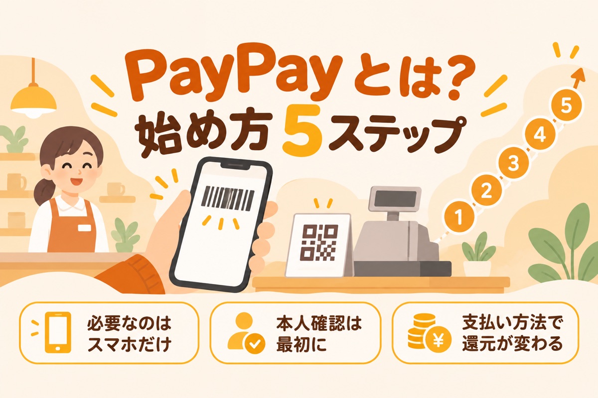 PayPayとは?始め方5ステップ