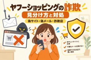 ヤフーショッピングの詐欺の見分け方と対処｜偽サイト・偽メール・詐欺店