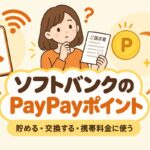 ソフトバンクのPayPayポイントの記事のアイキャッチ画像