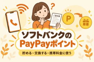 ソフトバンクのPayPayポイントの記事のアイキャッチ画像