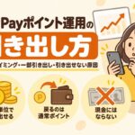PayPayポイント運用の引き出し方：反映のタイミング・一部引き出し・引き出せない原因（1pt単位で引き出せる・戻るのは通常ポイント・現金にはならない）